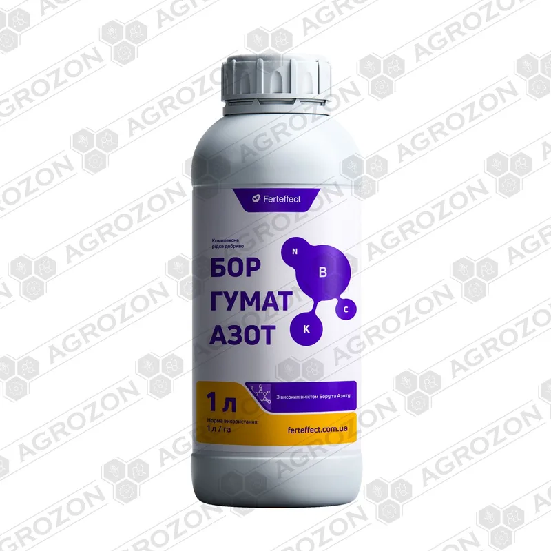 Добриво Бор + Гумат + Азот Ferteffect, 1 л