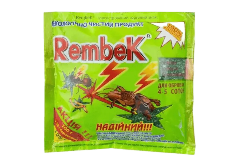 Рембек, 125 г — інсектицидна приманка від капустянки і дротяника