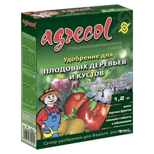 Добриво для плодових дерев і кущів Agrecol