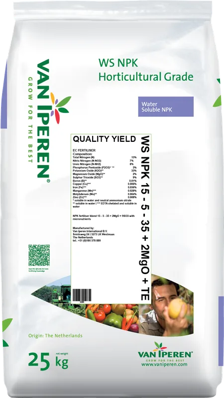Van Iperen WS NPK 15-5-35 +2MgO +TE