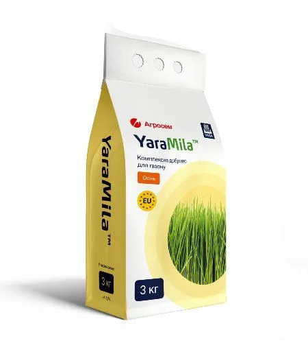 Добриво комплексне для газону Осінь YaraMila 3 кг