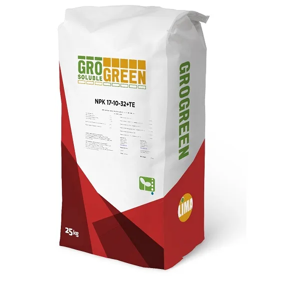 Добриво GroGreen NPK 17-10-32 +TE (Lima)