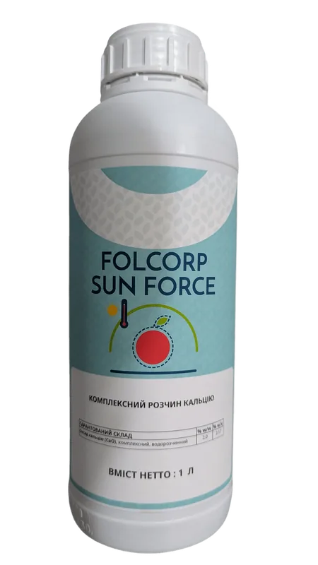Санфорс (Folcrop Sun Force) — антистресант для захисту плодів від сонячних опіків