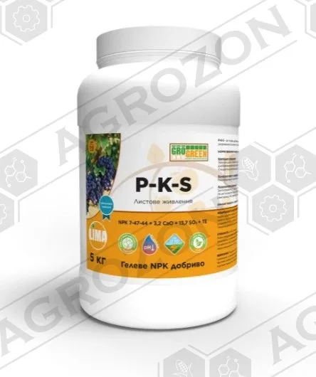 Гель P-K-S (P-K-S) NPK 7-47-44 + 3,2CaO + 14SO3 + TE