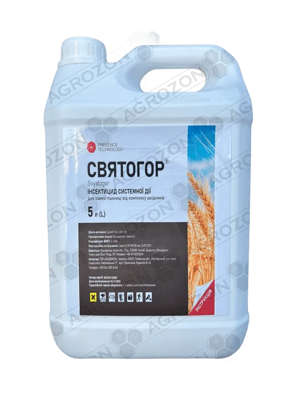 Святогор, КЕ — інсектоакарицид (диметоат 400 г/л)