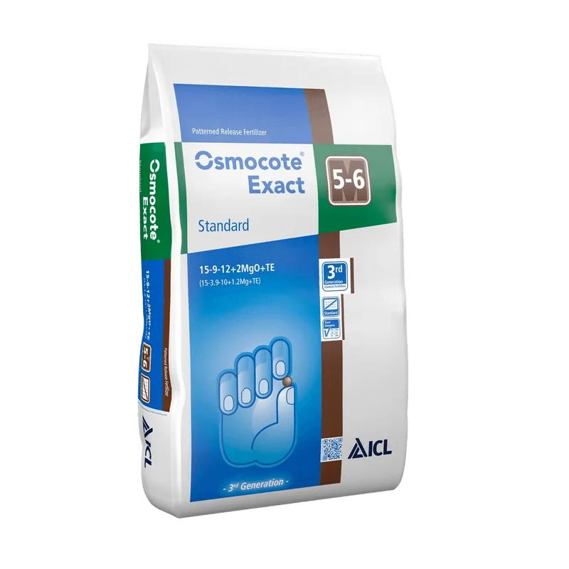 Osmocote Exact Standard 15-9-12+2MgO+TE (5-6 місяців) ICL, 25 кг
