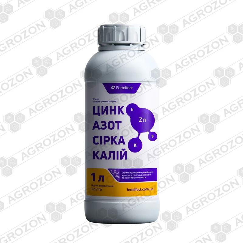 Добриво Цинк + Азот + Сірка + Калій Ferteffect