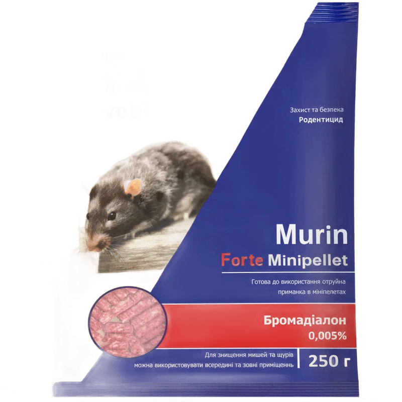 Мурін Форте Мініпелети 0.25 кг
