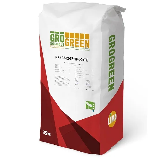 Добриво GroGreen NPK 12-12-36 +1MgO +TE (Lima)