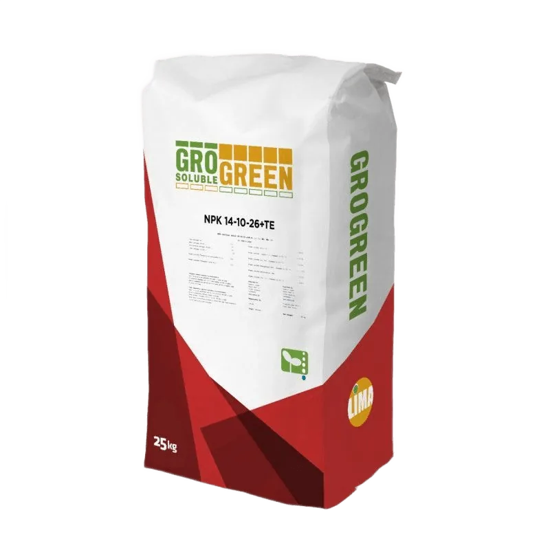 Добриво GroGreen NPK 14-6-28 +6CaO +TE (Lima) 25 кг