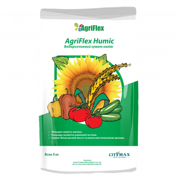 Стимулятор росту Агріфлекс Гумік (Agriflex Humic) CityMax 25 кг