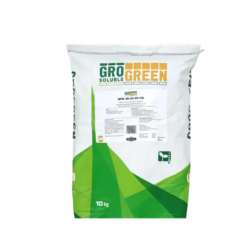 Добриво GroGreen NPK 20-20-20 +TE (Lima)