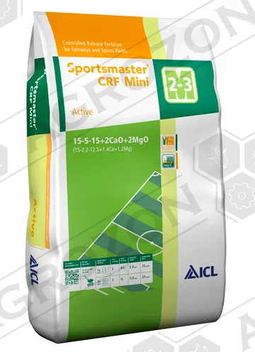 Добриво Sportsmaster CRF Mini Active 15-5-15 +4CaO +2MgO ICL