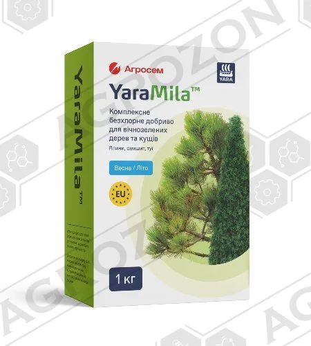 Добриво комплексне для вічнозелених дерев та кущів (весна-літо) YaraMila